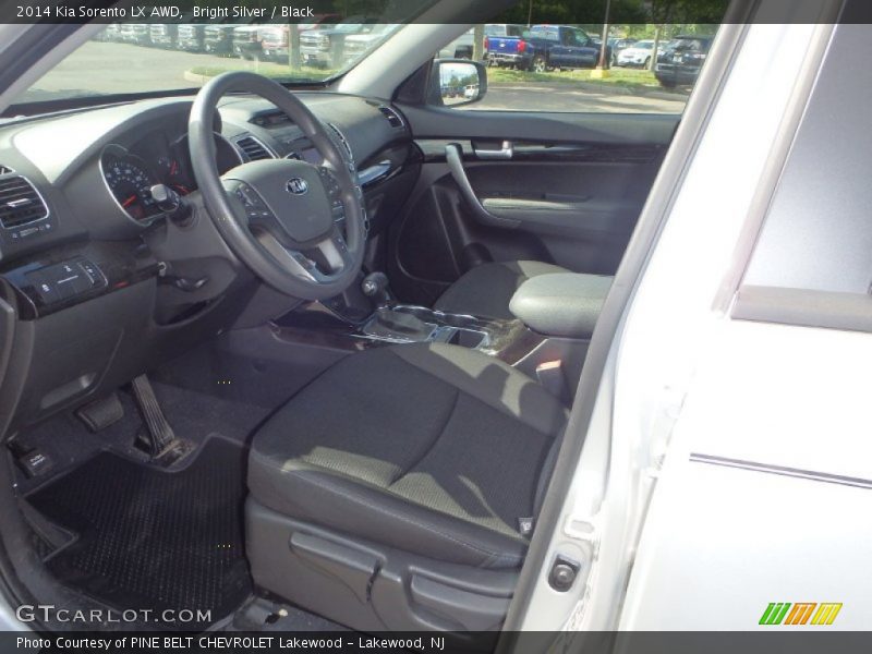 Bright Silver / Black 2014 Kia Sorento LX AWD