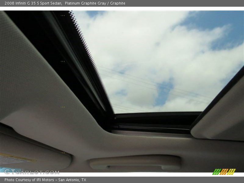 Platinum Graphite Gray / Graphite 2008 Infiniti G 35 S Sport Sedan