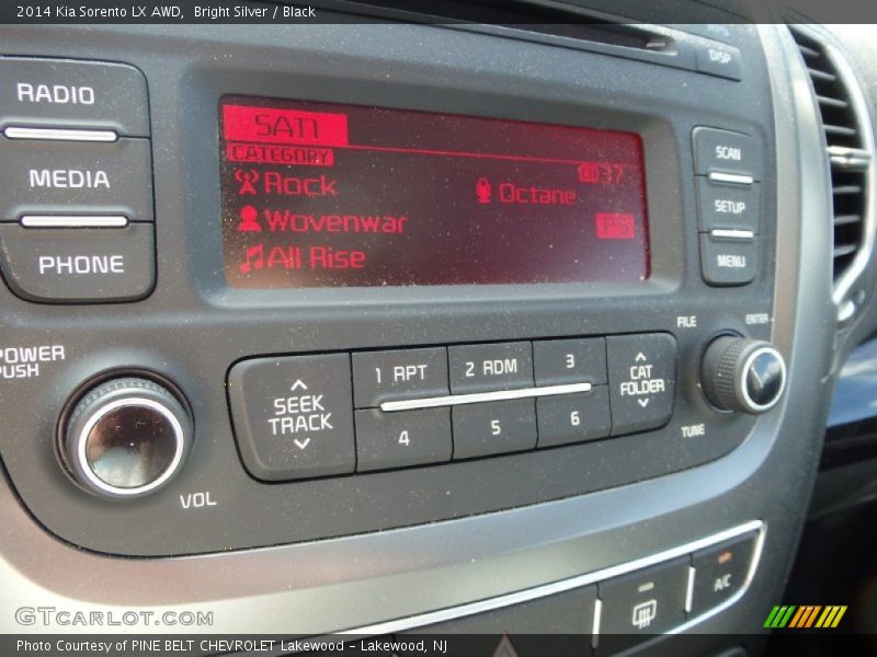 Bright Silver / Black 2014 Kia Sorento LX AWD