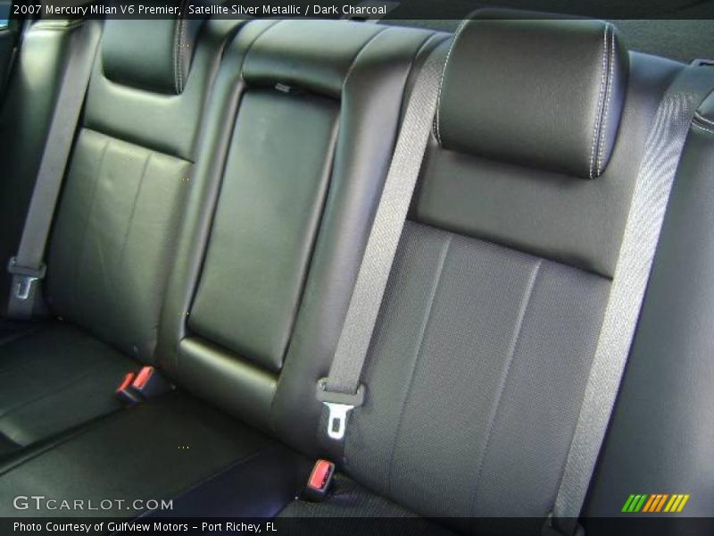 Satellite Silver Metallic / Dark Charcoal 2007 Mercury Milan V6 Premier