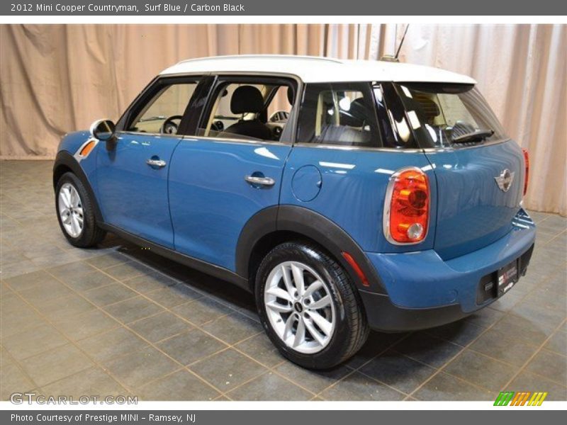 Surf Blue / Carbon Black 2012 Mini Cooper Countryman