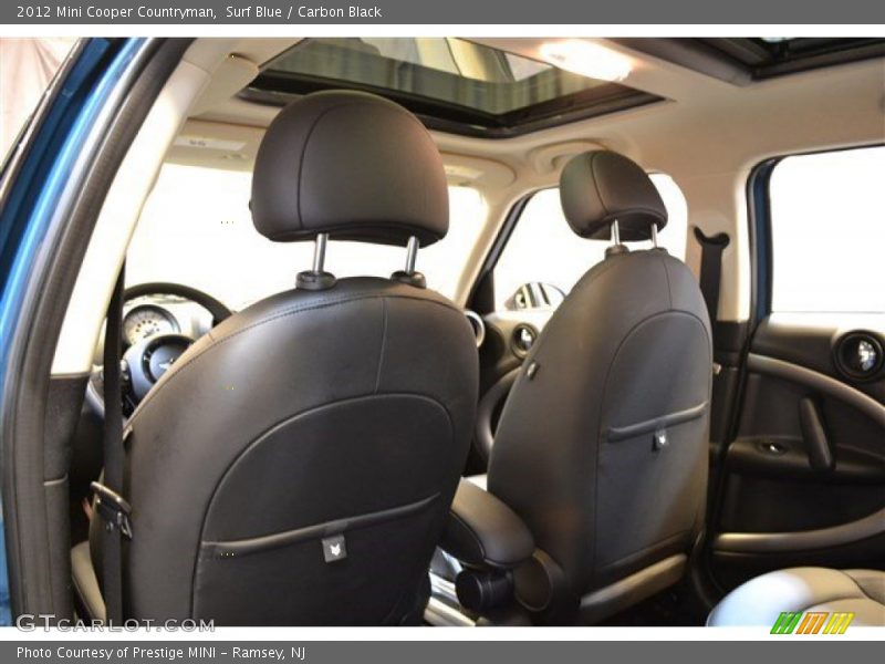 Surf Blue / Carbon Black 2012 Mini Cooper Countryman