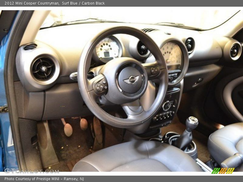 Surf Blue / Carbon Black 2012 Mini Cooper Countryman