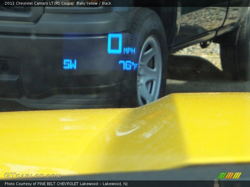Rally Yellow / Black 2013 Chevrolet Camaro LT/RS Coupe
