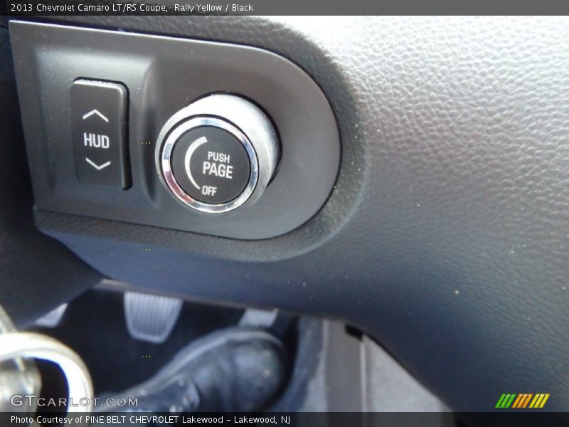Rally Yellow / Black 2013 Chevrolet Camaro LT/RS Coupe