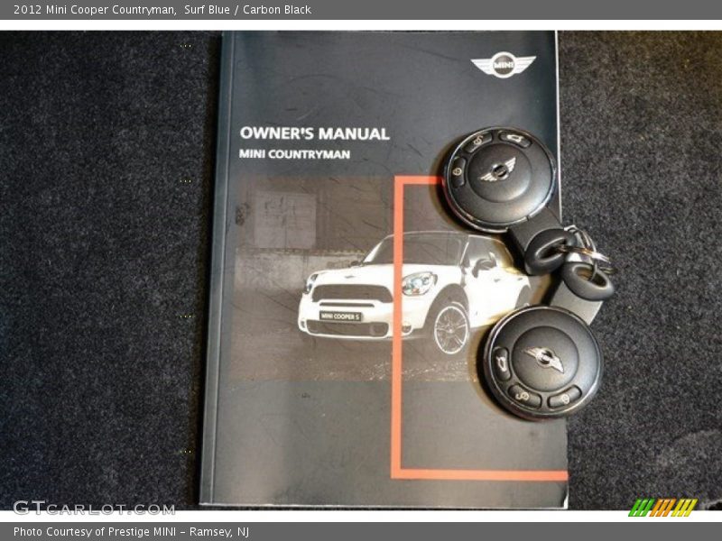 Surf Blue / Carbon Black 2012 Mini Cooper Countryman