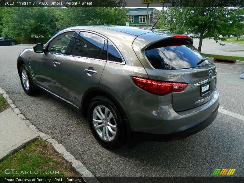Umbra Twilight / Wheat 2013 Infiniti FX 37 AWD