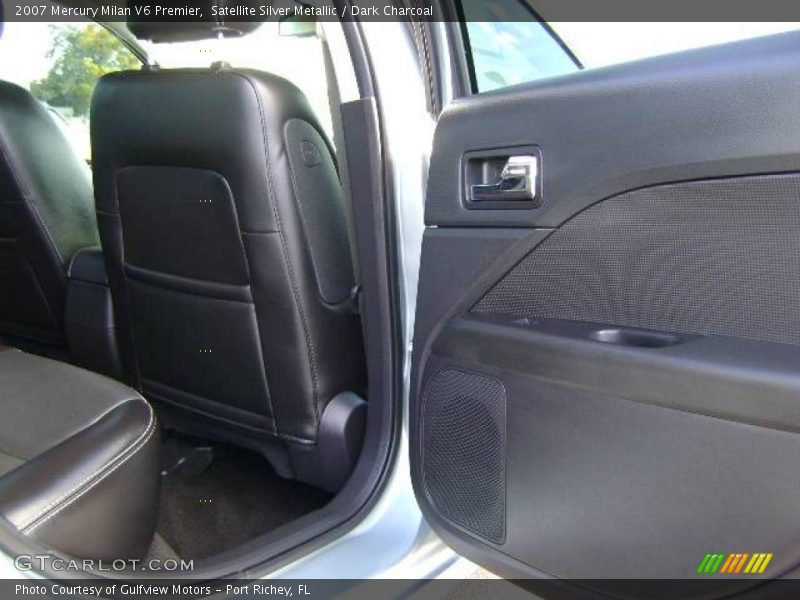 Satellite Silver Metallic / Dark Charcoal 2007 Mercury Milan V6 Premier