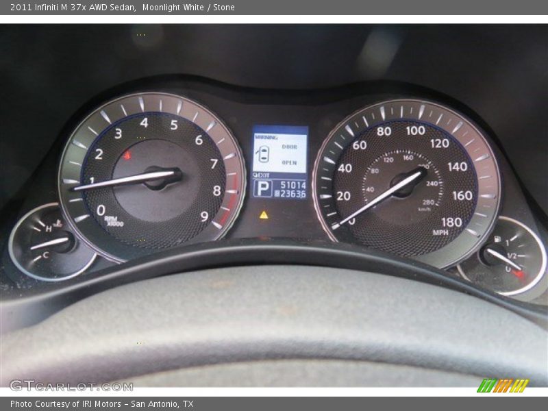 Moonlight White / Stone 2011 Infiniti M 37x AWD Sedan