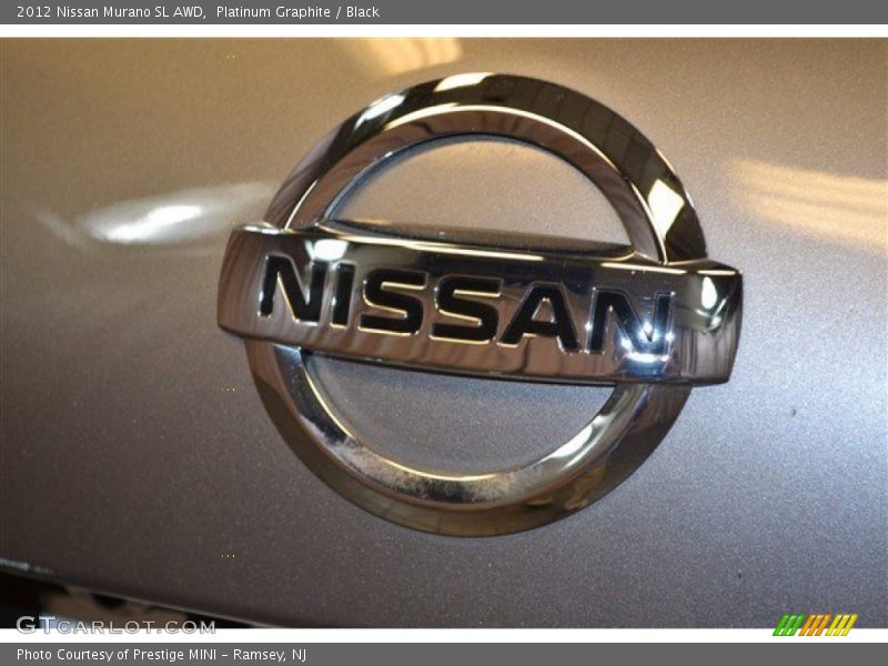 Platinum Graphite / Black 2012 Nissan Murano SL AWD