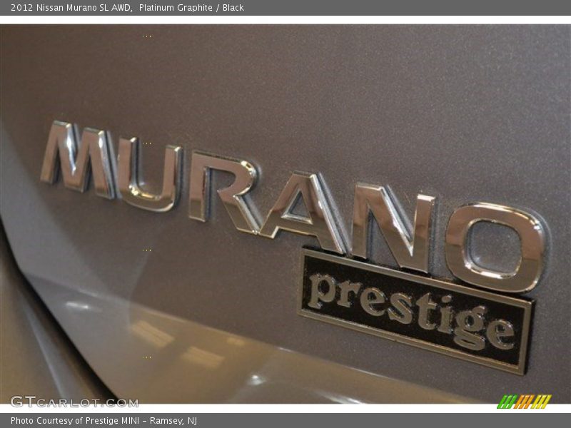 Platinum Graphite / Black 2012 Nissan Murano SL AWD