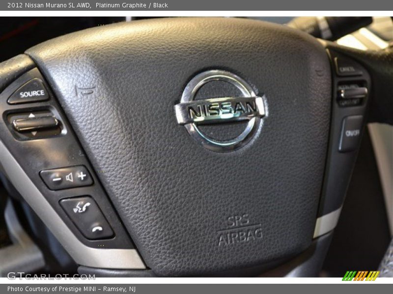 Platinum Graphite / Black 2012 Nissan Murano SL AWD