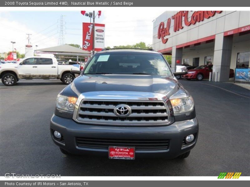 Nautical Blue Metallic / Sand Beige 2008 Toyota Sequoia Limited 4WD