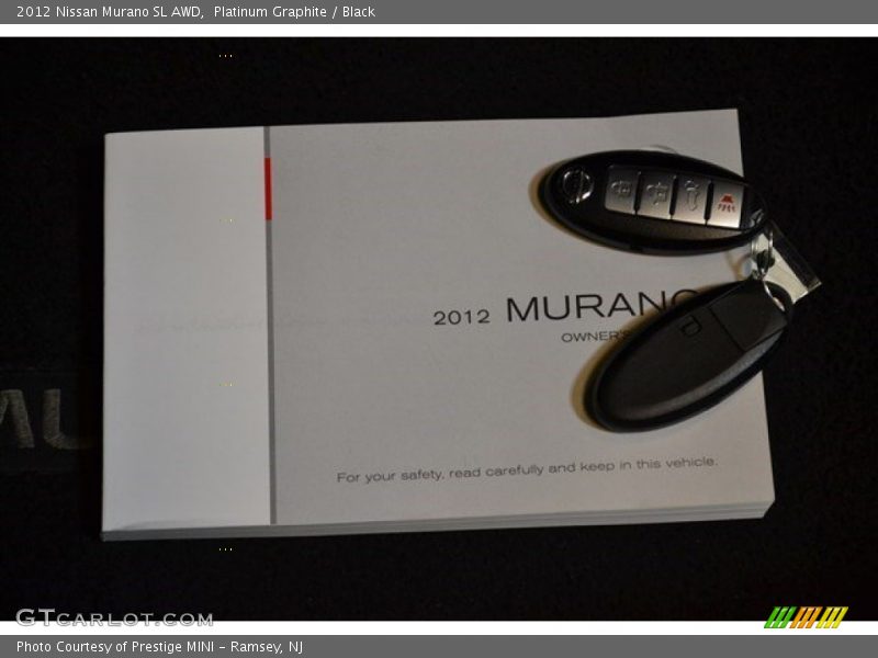 Platinum Graphite / Black 2012 Nissan Murano SL AWD