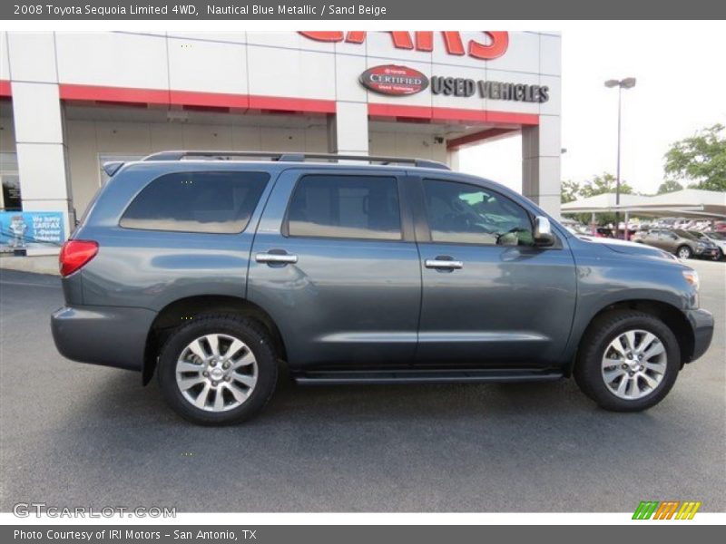 Nautical Blue Metallic / Sand Beige 2008 Toyota Sequoia Limited 4WD