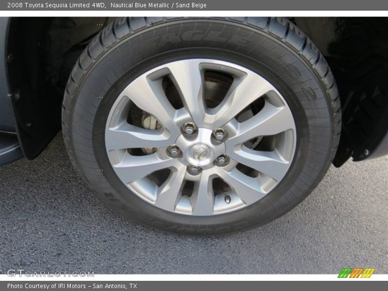 Nautical Blue Metallic / Sand Beige 2008 Toyota Sequoia Limited 4WD