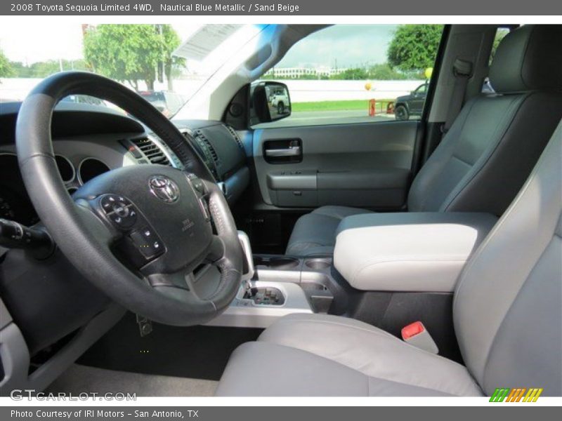 Nautical Blue Metallic / Sand Beige 2008 Toyota Sequoia Limited 4WD