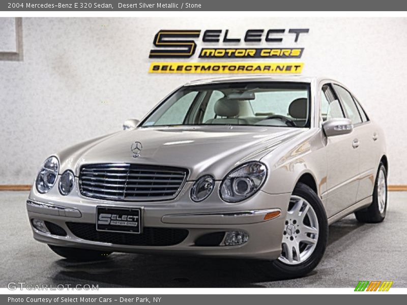 Desert Silver Metallic / Stone 2004 Mercedes-Benz E 320 Sedan