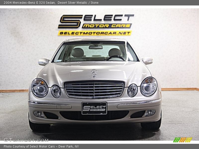 Desert Silver Metallic / Stone 2004 Mercedes-Benz E 320 Sedan