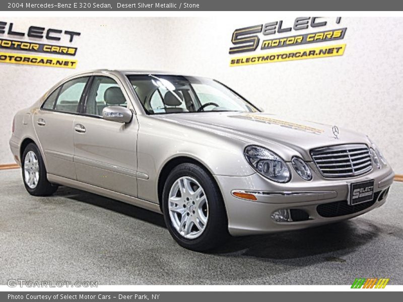 Desert Silver Metallic / Stone 2004 Mercedes-Benz E 320 Sedan