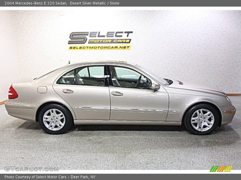 Desert Silver Metallic / Stone 2004 Mercedes-Benz E 320 Sedan