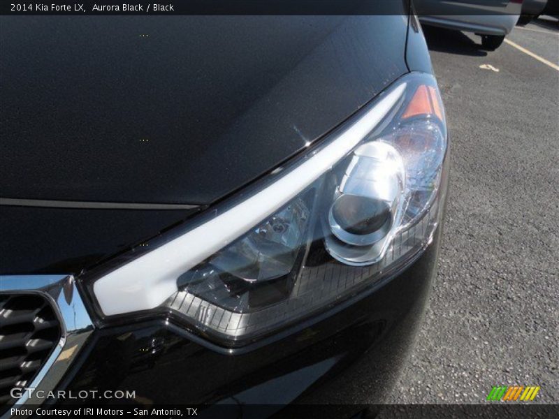 Aurora Black / Black 2014 Kia Forte LX