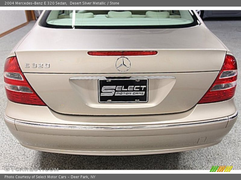 Desert Silver Metallic / Stone 2004 Mercedes-Benz E 320 Sedan