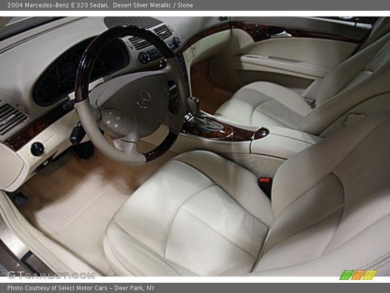 Desert Silver Metallic / Stone 2004 Mercedes-Benz E 320 Sedan