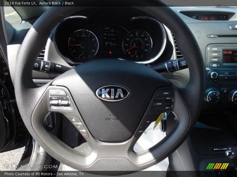 Aurora Black / Black 2014 Kia Forte LX