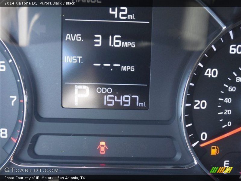 Aurora Black / Black 2014 Kia Forte LX