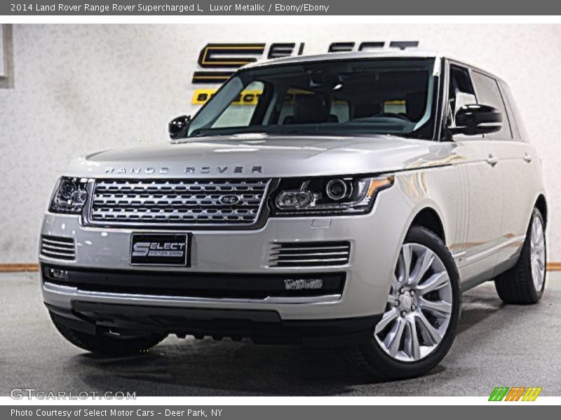 Luxor Metallic / Ebony/Ebony 2014 Land Rover Range Rover Supercharged L
