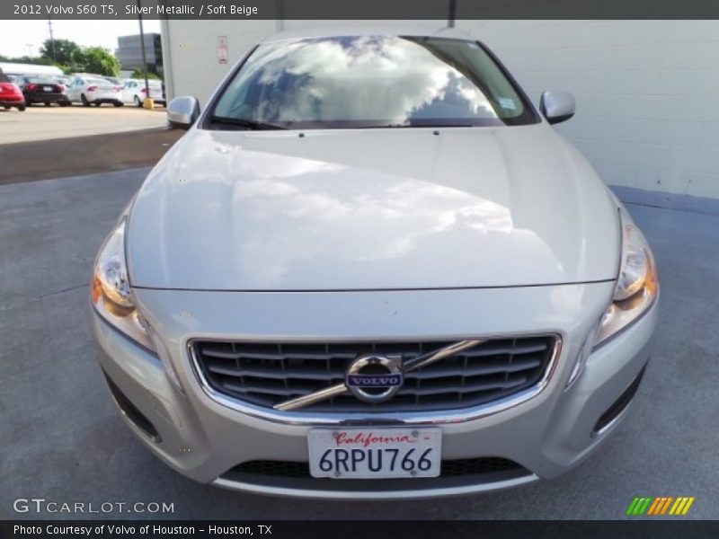 Silver Metallic / Soft Beige 2012 Volvo S60 T5