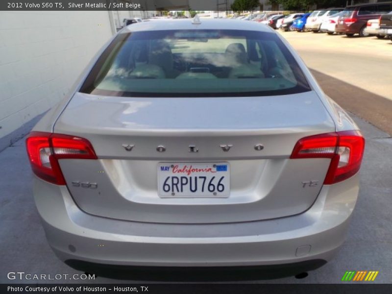 Silver Metallic / Soft Beige 2012 Volvo S60 T5