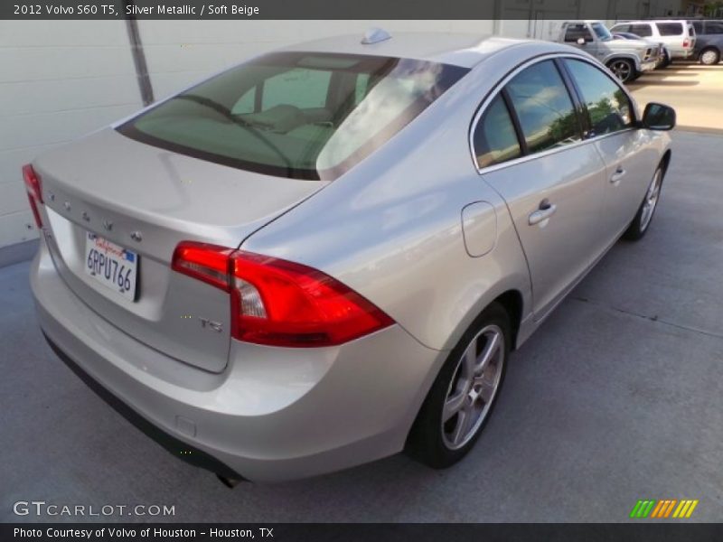 Silver Metallic / Soft Beige 2012 Volvo S60 T5