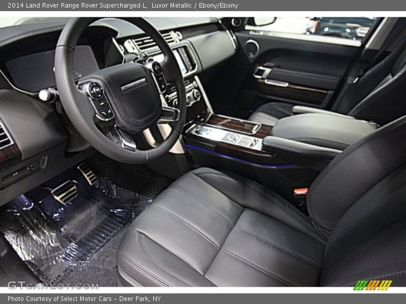 Luxor Metallic / Ebony/Ebony 2014 Land Rover Range Rover Supercharged L