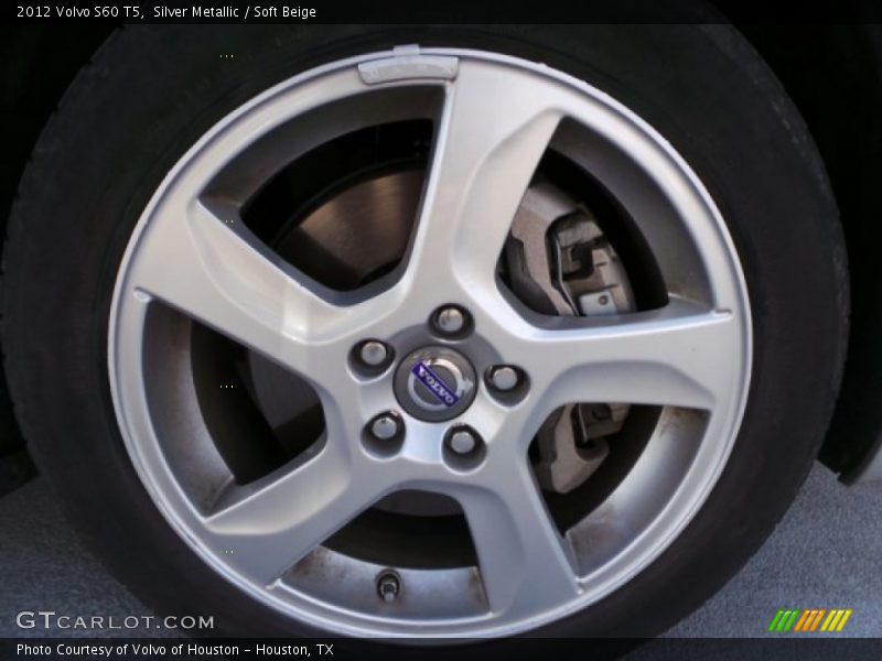 Silver Metallic / Soft Beige 2012 Volvo S60 T5