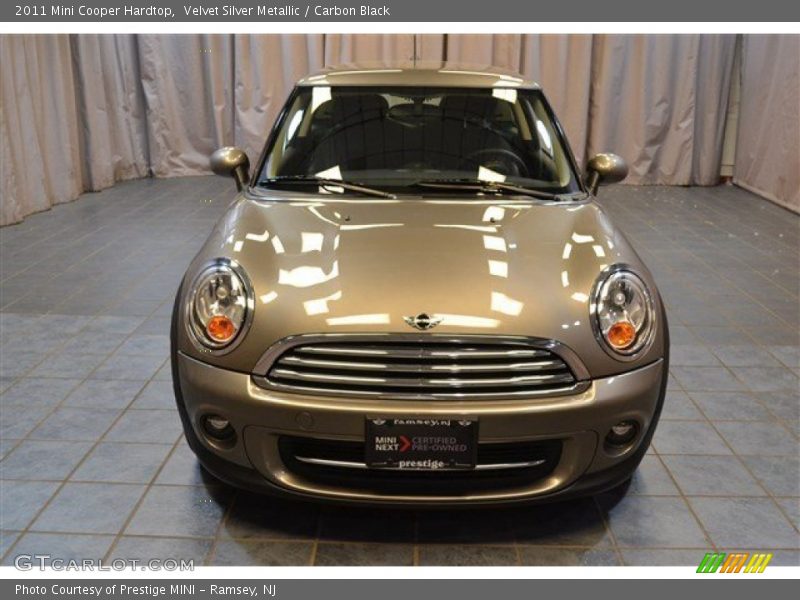 Velvet Silver Metallic / Carbon Black 2011 Mini Cooper Hardtop