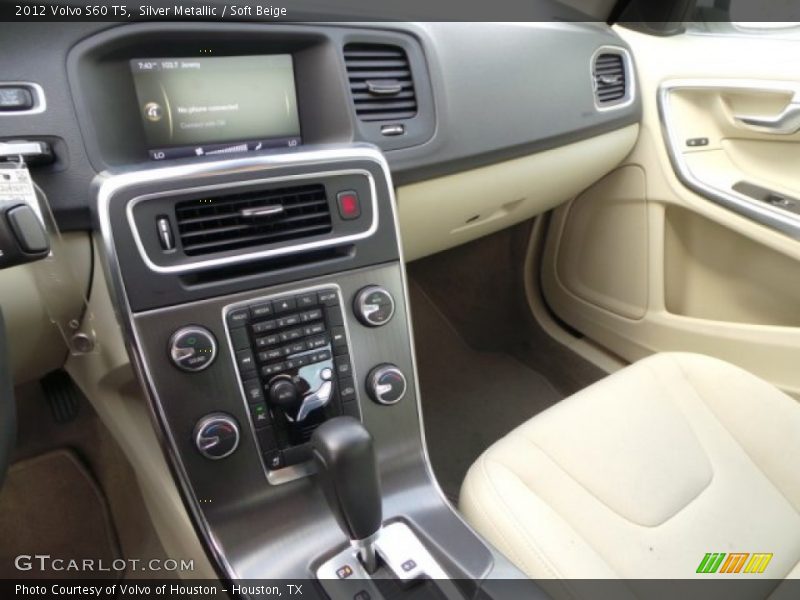 Silver Metallic / Soft Beige 2012 Volvo S60 T5