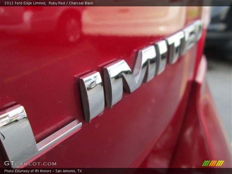 Ruby Red / Charcoal Black 2013 Ford Edge Limited