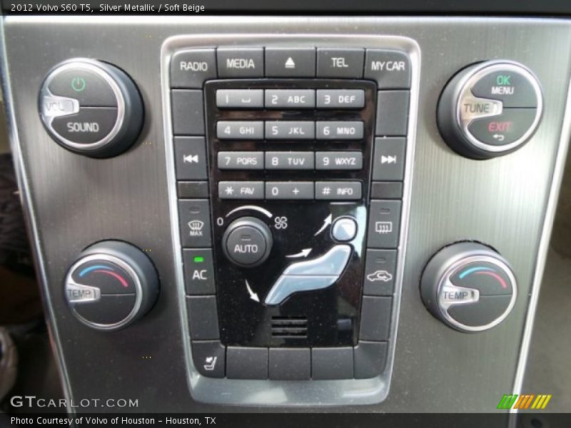 Silver Metallic / Soft Beige 2012 Volvo S60 T5