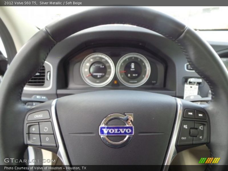 Silver Metallic / Soft Beige 2012 Volvo S60 T5