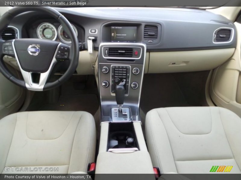 Silver Metallic / Soft Beige 2012 Volvo S60 T5