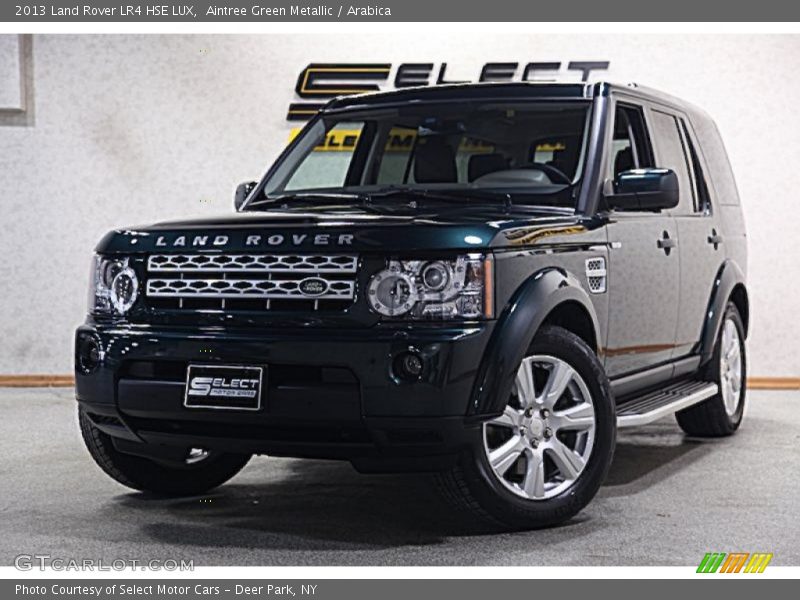 Aintree Green Metallic / Arabica 2013 Land Rover LR4 HSE LUX