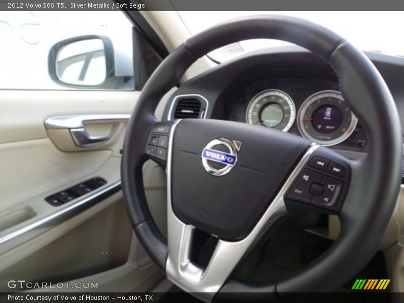 Silver Metallic / Soft Beige 2012 Volvo S60 T5