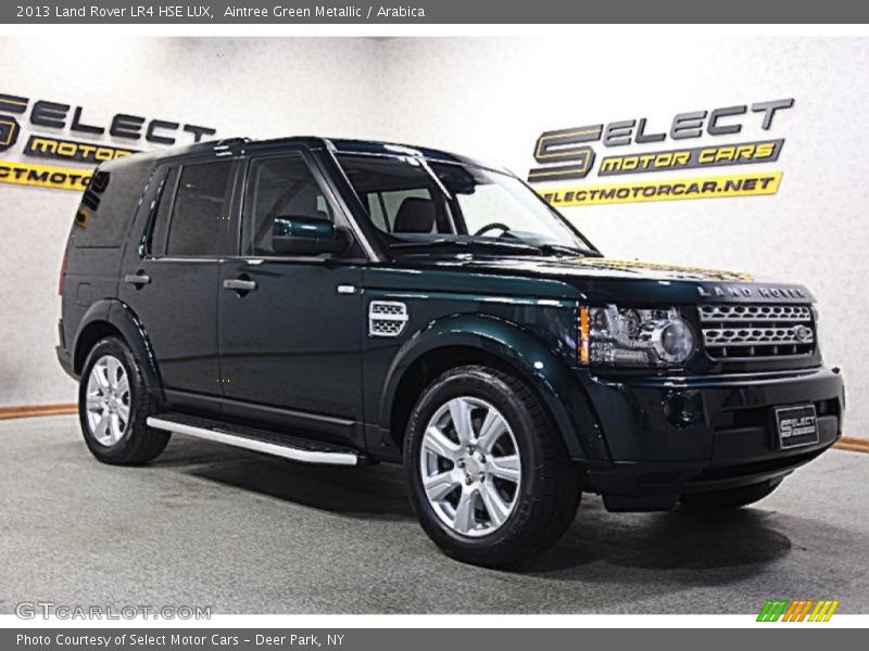 Aintree Green Metallic / Arabica 2013 Land Rover LR4 HSE LUX