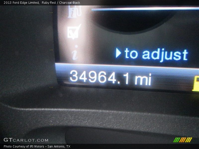 Ruby Red / Charcoal Black 2013 Ford Edge Limited