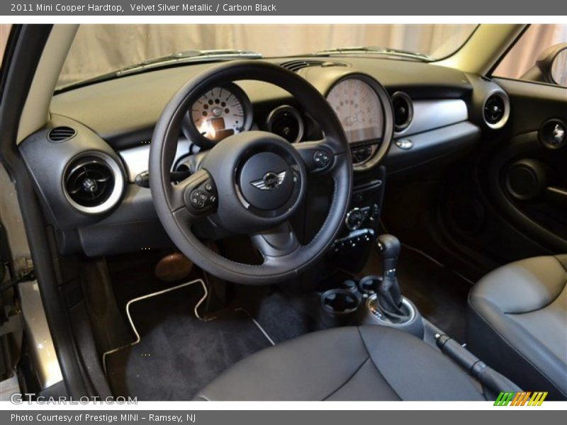 Velvet Silver Metallic / Carbon Black 2011 Mini Cooper Hardtop