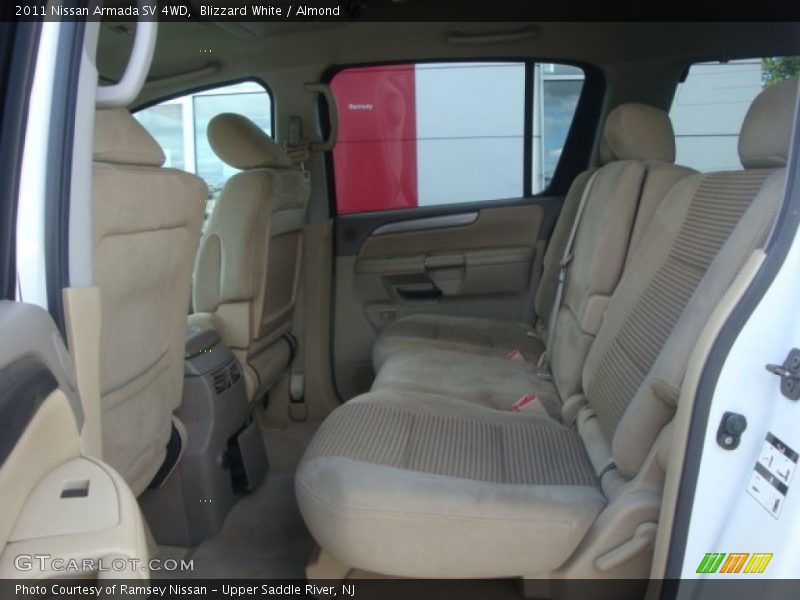 Blizzard White / Almond 2011 Nissan Armada SV 4WD