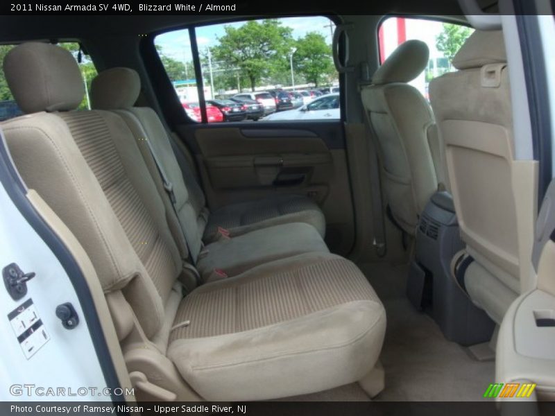 Blizzard White / Almond 2011 Nissan Armada SV 4WD