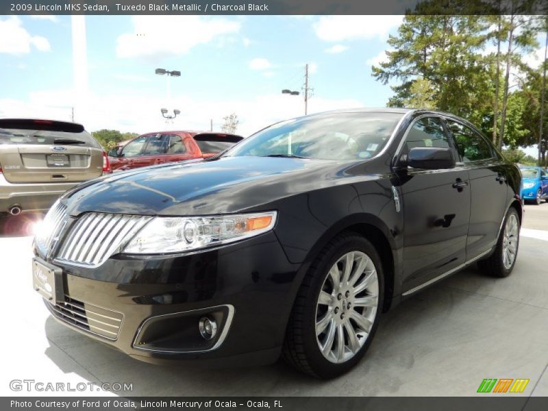 Tuxedo Black Metallic / Charcoal Black 2009 Lincoln MKS Sedan